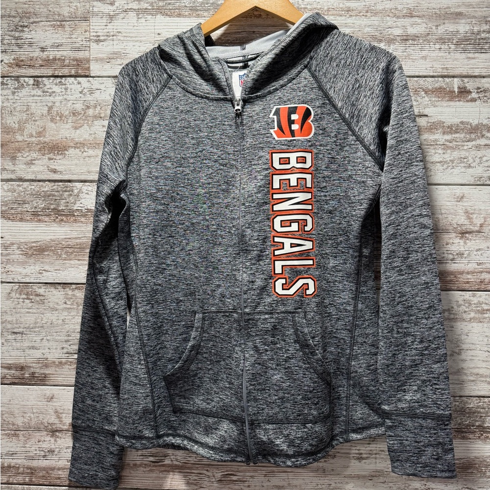 Bengals NFL Gray Women's Team Apparel Hoodie